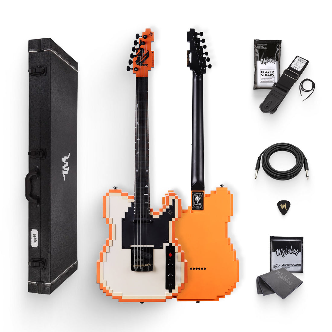 Mojolnir Stage-T pixel guitar design