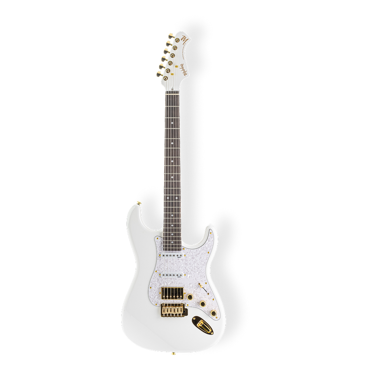 Mojolnir M50S II Electric Guitar, Custom Alnico Pickups, Black & Gold（Use Code “Mojolnir2026” Save10% ）