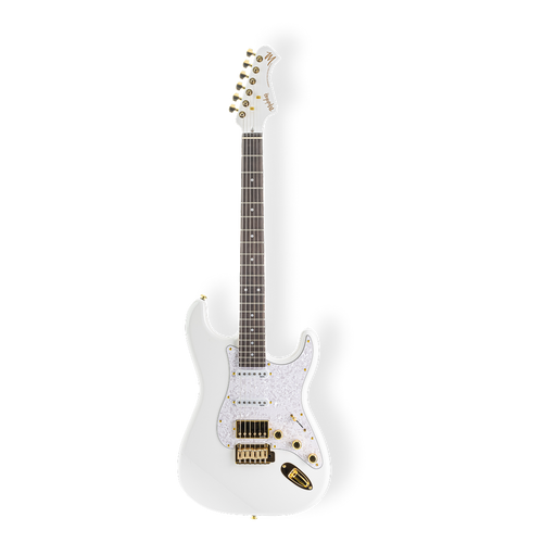 Mojolnir M50S II Electric Guitar, Custom Alnico Pickups, Black & Gold（Use Code “Mojolnir2026” Save10% ）